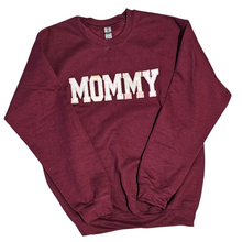 Load image into Gallery viewer, MAMA Sweaters - Keepsake Baby Outfit Appliqué Sweatshirt or Hoodies