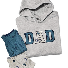 Load image into Gallery viewer, MAMA Sweaters - Keepsake Baby Outfit Appliqué Sweatshirt or Hoodies