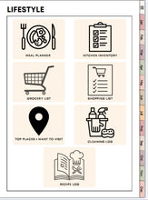 Load image into Gallery viewer, Undated Digital Planner