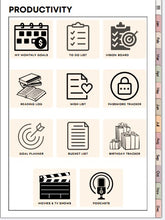 Load image into Gallery viewer, Undated Digital Planner
