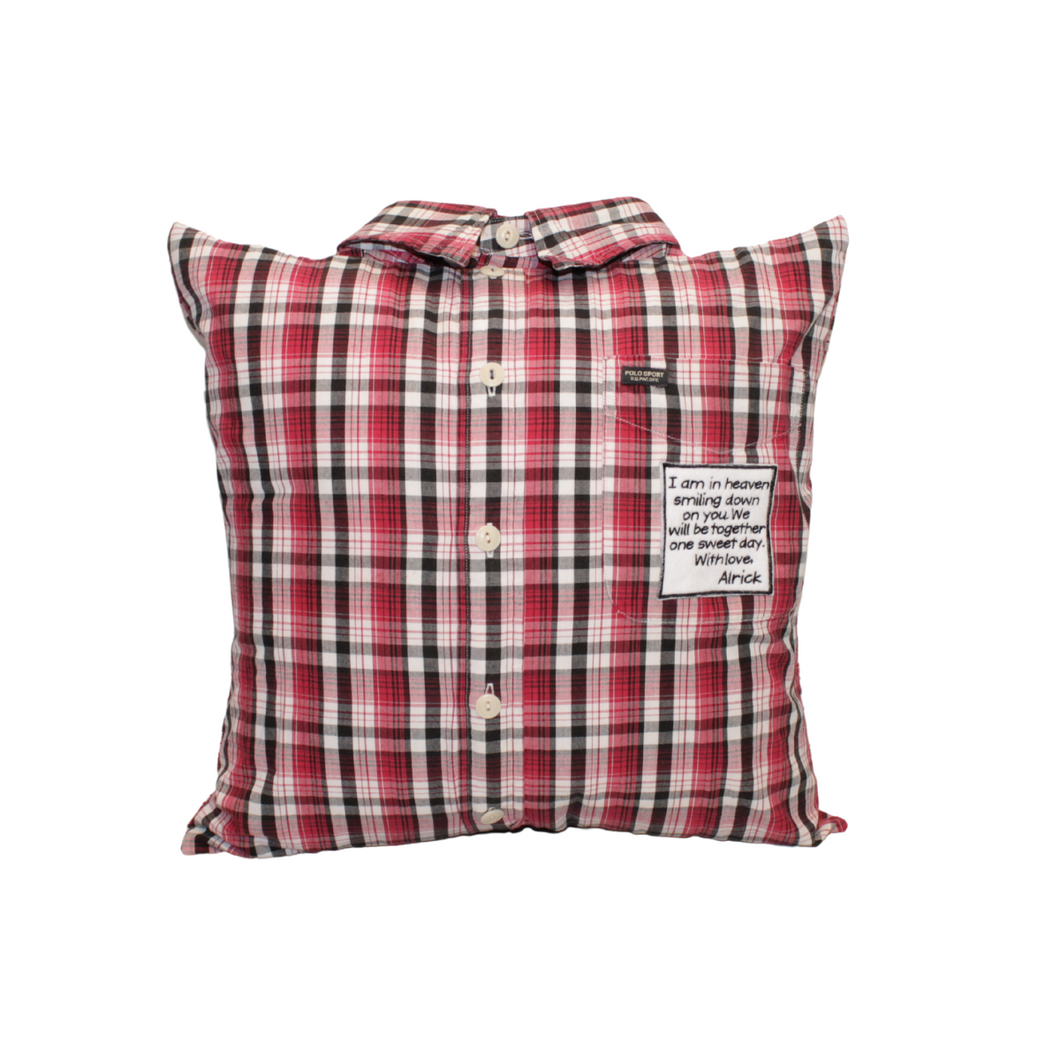 Keepsake Pillow Made of Shirts