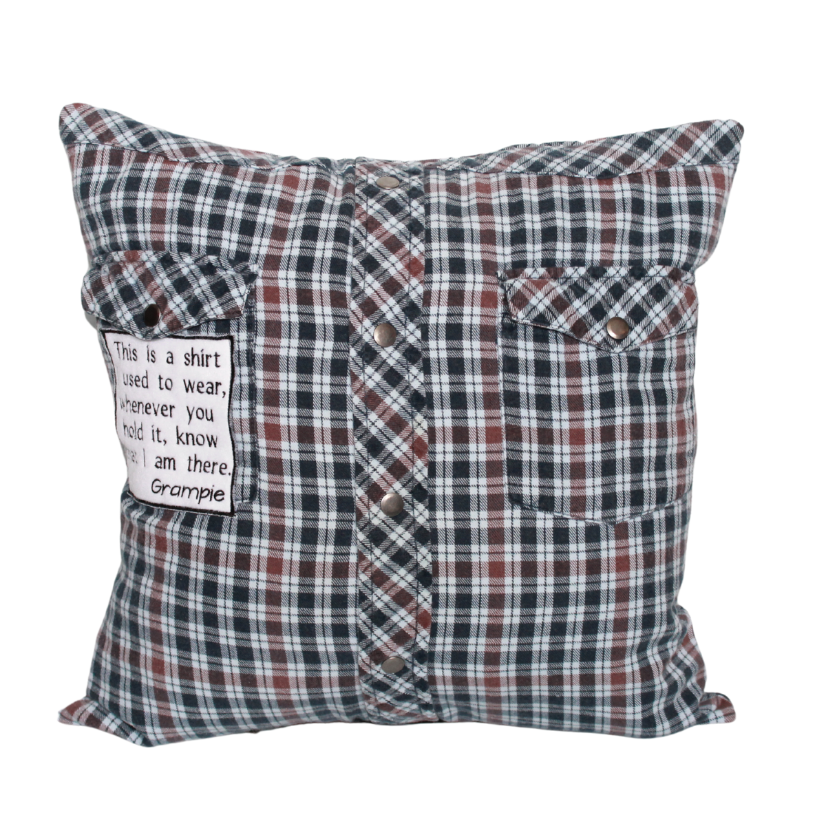 Keepsake pillow made from shirt hot sale